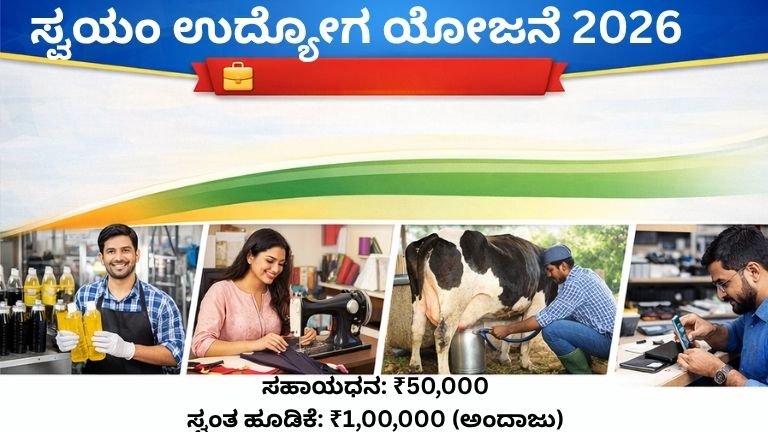 ಸ್ವಯಂ ಉದ್ಯೋಗ ಯೋಜನೆ 2026